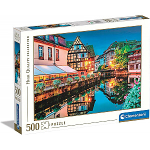 500 gabalu mīkla Strasbūras vecpilsēta