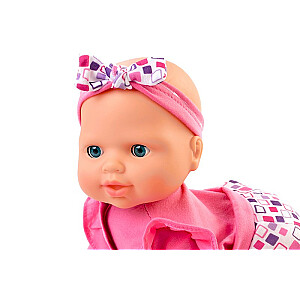 Lelle Natālija, rāpojošs mazulis, 32 cm, rozā