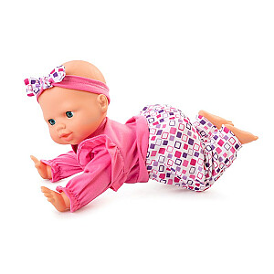 Lelle Natālija, rāpojošs mazulis, 32 cm, rozā
