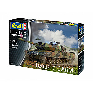 Plastmasas modelis Leopard 2 A6M+ 1/35.