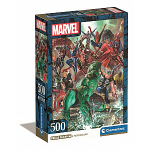 Puzle 500 gabali Compact Avengers
