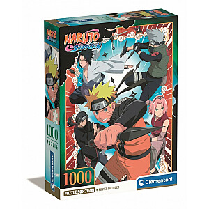 Puzle 1000 gabalu Kompakta Anime Naruto Shippuden
