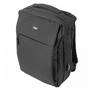 Рюкзак MS AGON D300 15,6 дюйма с 4 карманами, черный
