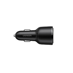 Ugreen car charger 2x USB Type C | 1x USB 69W 5A Power Delivery Quick Charge black (20467)
