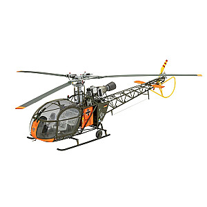 Helikoptera Alouette II plastmasas modelis 1/32.