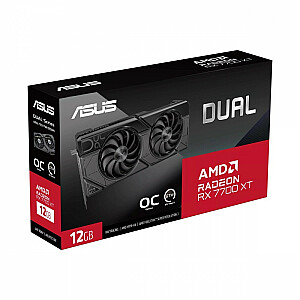 Videokarte Radeon RX 7700 XT DUAL OC 12 GB GDDR6 192 bit 3DP