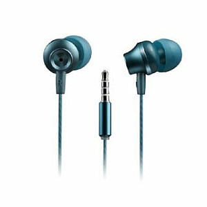 Canyon SEP-3 Stereo earphones with microphone metallic shel Blue Green