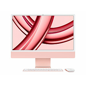 Apple iMac 24” 4.5K Retina, M3 8C CPU, 10C GPU/8GB/256GB SSD/Pink/RUS