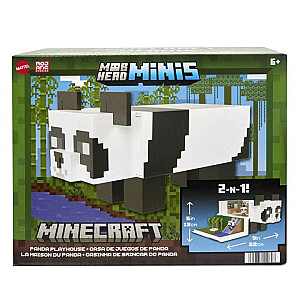 Minecraft figūriņu komplekts Playhouse Panda + 2 figūriņas