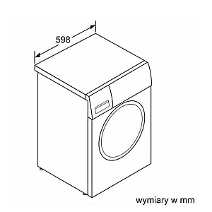 Veļas mašīna WGG242ZKPL 9 kg 1200 apgr./min