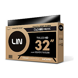 TV 32 collu LIN 32LHD1710 Slim HD Ready DVB-T2