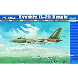 Il-28 Beagle plastmasas modelis.
