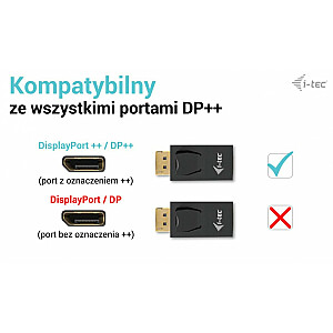 DisplayPort–HDMI adapteris (maks. 4K/30Hz)