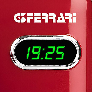 G3 Ferrari G10155 mikroviļņu krāsns galda virsmas kombinēta mikroviļņu krāsns 20L 700W sarkana