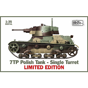 IBG 7TP Polish Tank Single Turret Model Kit Limited Edition