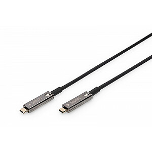 AOC USB 3.1 C tipa/USB C tipa hibrīda savienotāja kabelis 4K 60Hz 10 m