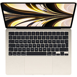 Apple MacBook Air — M2 (8/8) | 13,6 collas | 16 GB | 256 GB | Mac OS | Mēness gaisma