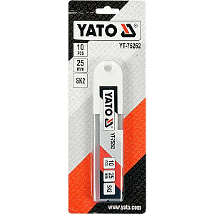 Yato REZERVES ASMEŅI YATO SK2 25mm 10 gab. YT-75262