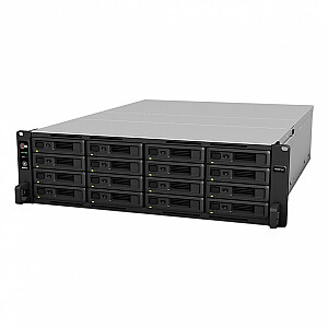 Сервер NAS RS4021xs+ 16x0HDD 16 ГБ Xeon D-1541 4x1GbE 2x10GbE 3U 2xPCI-E