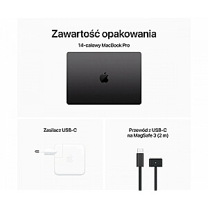 Apple MacBook Pro — M3 Pro (12/18) | 14,2 дюйма | 18 ГБ | 1 ТБ | Mac OS | Space Black