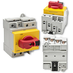 Выключатель-разъединитель постоянного тока с функцией блокировки | главный выключатель | 1200В | 32А | 8кВ | 4П