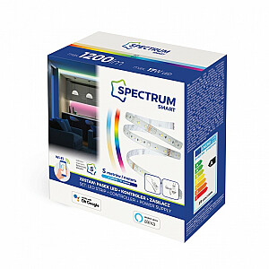 *TUYA WIFI LED lentes komplekts 17 W 5 m RGBW+CCT+DIM SPECTRUM SMART