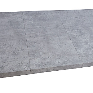 Çdamgalds BRIGIT 159/198x84,5xH77cm betons
