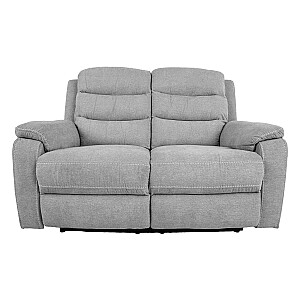 Диван MIMI 2-местный 153x93xH102см, электрический диван, светло-серый