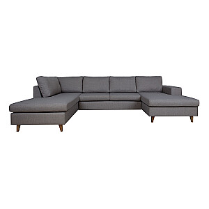 Угловой диван HARALD LC темно-серый