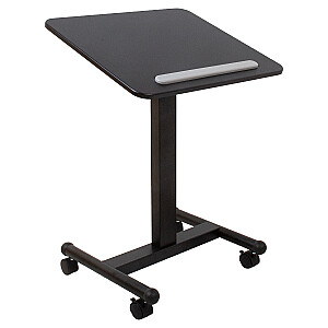 Мобильный стол ERGO 60x52см, черный