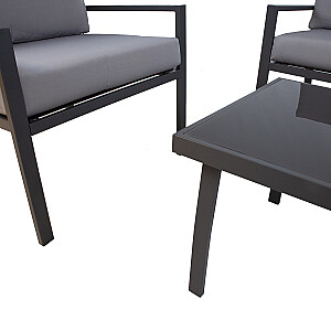 Комплект садовой мебели TIFTON стол, напольный и 2 стула