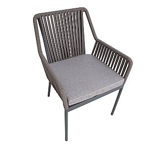 Кресло ANDROS серый/серо-коричневый