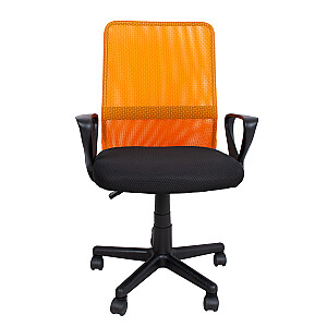 Офисный стул BELINDA черный/оранжевый