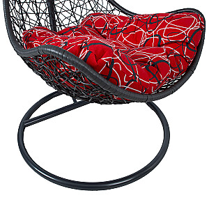 Подвесное кресло COCO, с подушками, 95x95xH195см