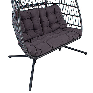 Подвесное кресло YOYO 2-местное 152x107xH198см, серый