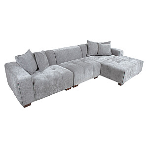 Угловой диван DAHLIA RC, светло-серый