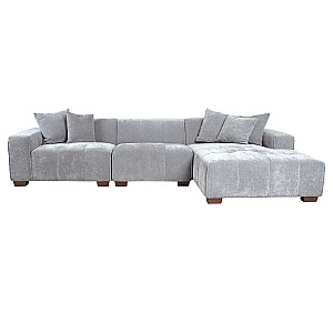 Угловой диван DAHLIA RC, светло-серый