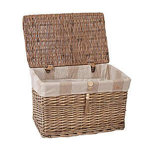 Корзина WILLI STRIPE 53x33xH34см