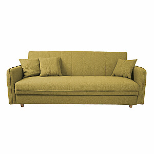 Divans gulta VISBY 200x88xH93cm, dzeltens