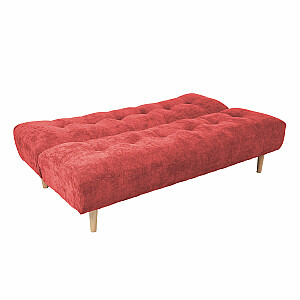 Divans gulta KIRUNA 186x101xH87cm, sarkans