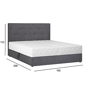 Кровать LENE 160x200см, с матрасом
