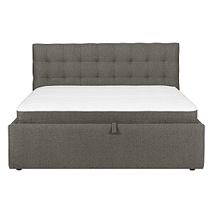Континентальная кровать LEENA 160x200см, с матрасом, бежевый