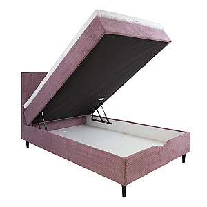 Континентальная кровать LAARA 120x200см, розовый