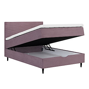 Континентальная кровать LAARA 140x200см, розовый