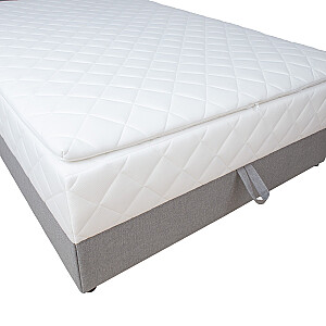 Kontinentala gulta LEVI 140x200cm, ar matraci, peleka