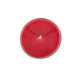 Ароматические свечи MAXI 4шт/набор, VELVET ROSE, D5,5см, красные (ароматическая роза)