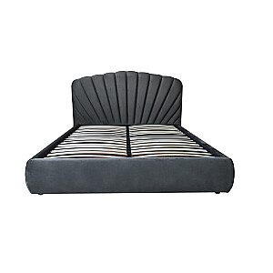 Кровать EVA с матрасом HARMONY DUO NEW 160x200см, серый бархат
