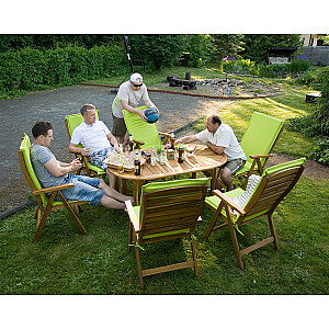 Комплект садовой мебели FINLAY стол и 6 стульев