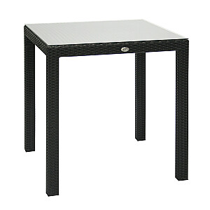 Комплект садовой мебели WICKER стол и 2 стула, черный