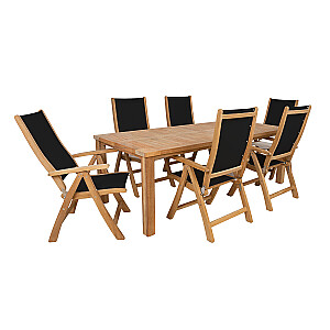 Комплект садовой мебели BALI с 6 стульями